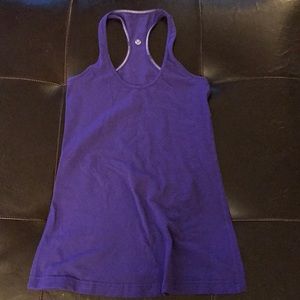 LuLulemon Eggplant Racerback